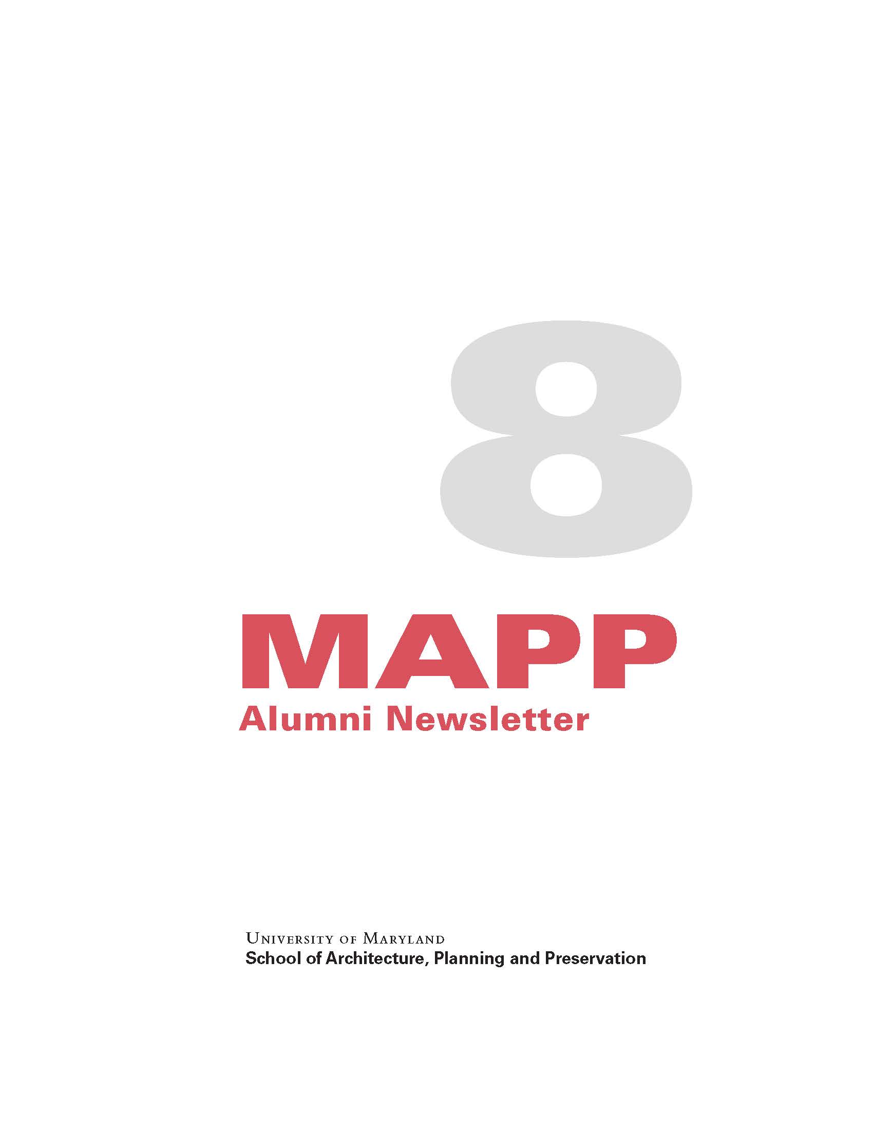 MAPP Newsletter 8