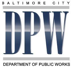 Baltimore DPW logo