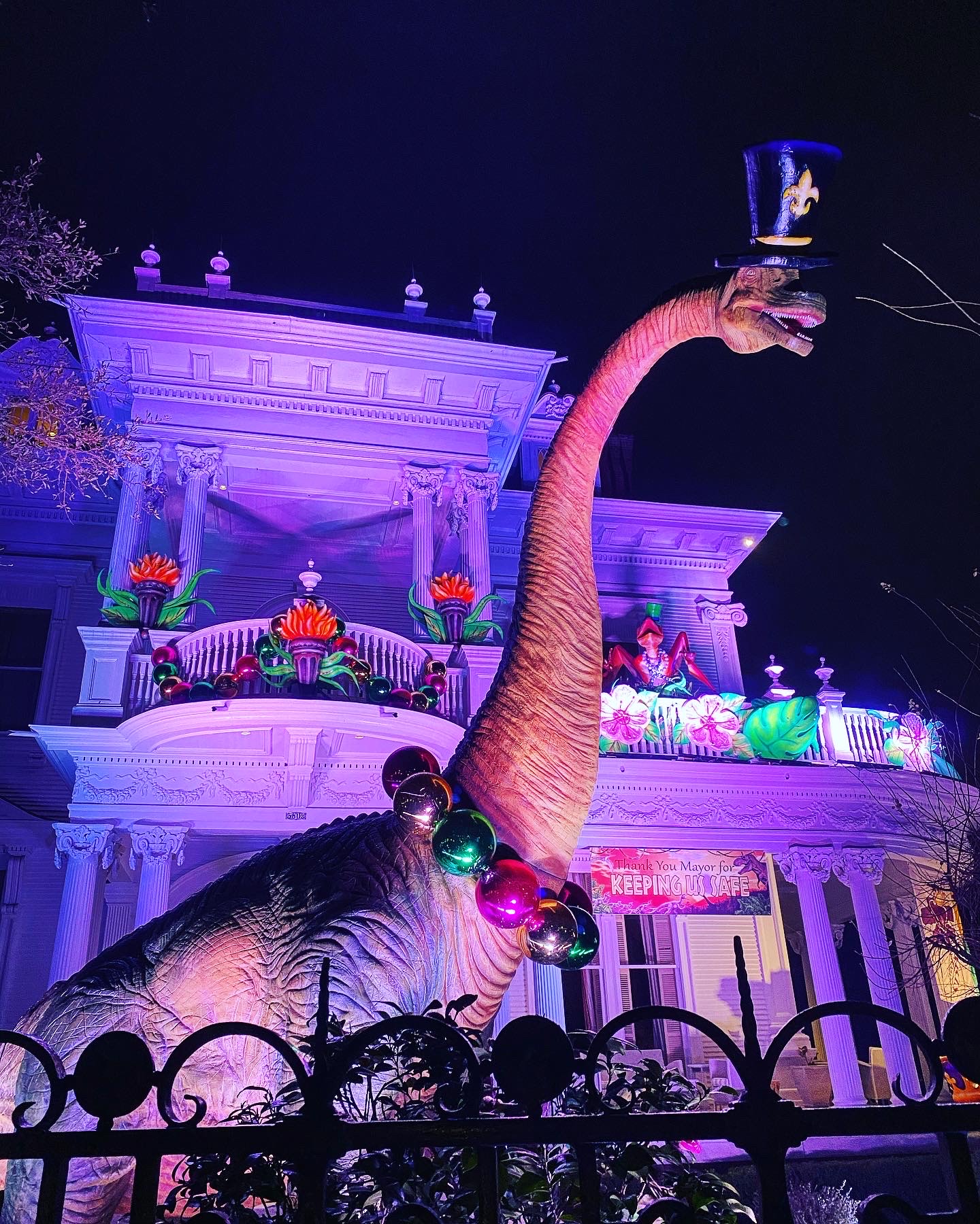 Mardi Gras house float