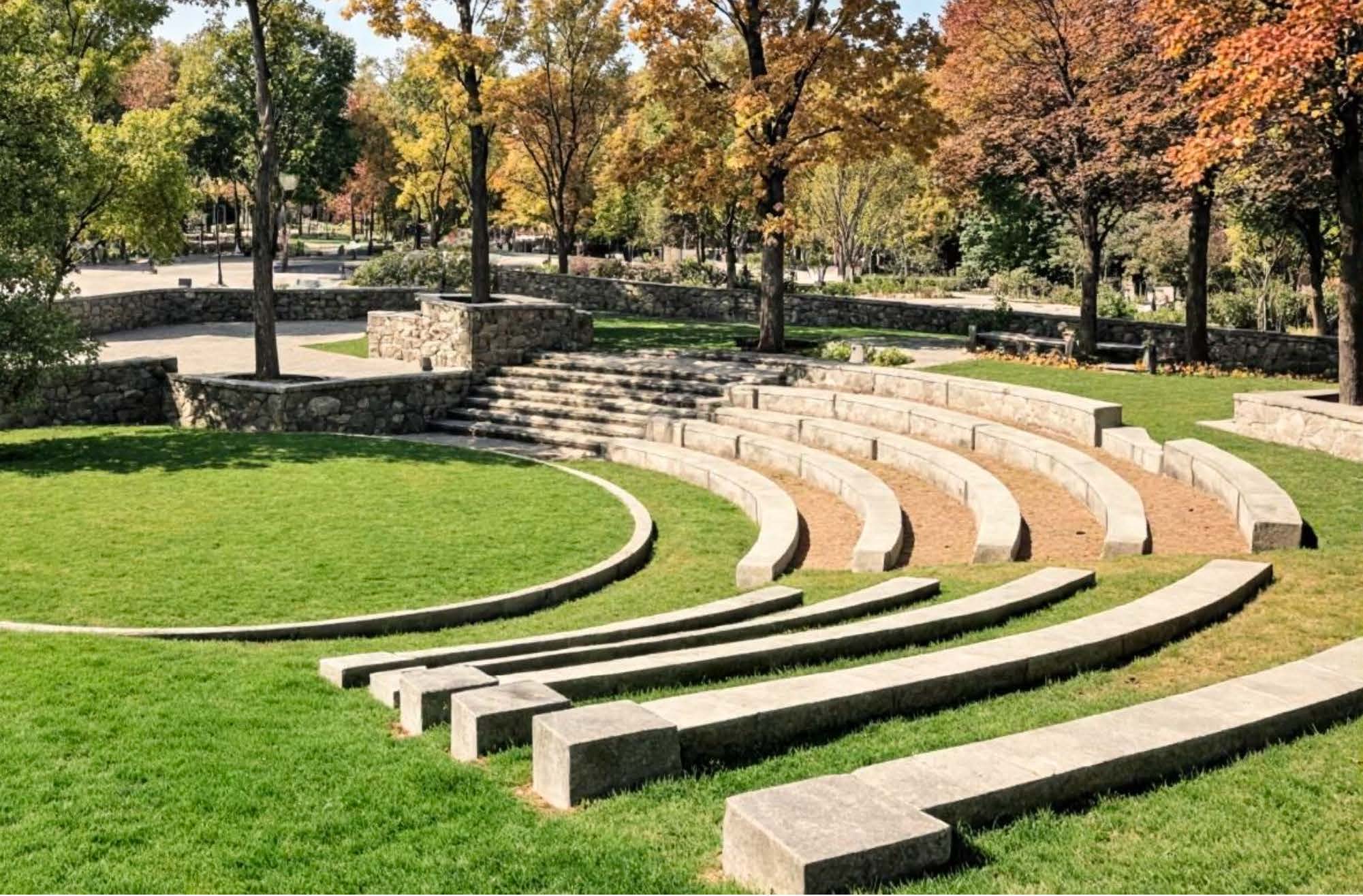 Redevelopment of the outdoor amphitheater 