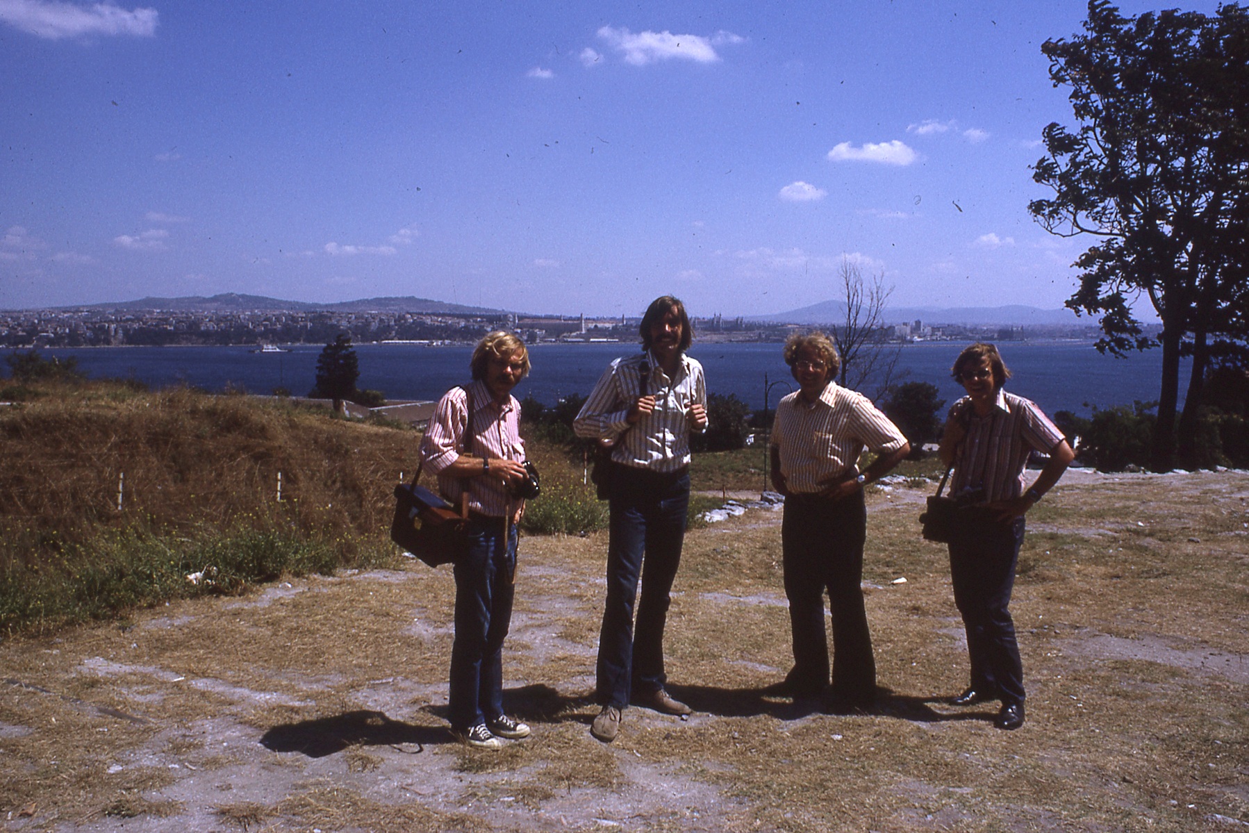 Left to right, Ron Pales, Jon Barnes, Jamie Fishman, Stan Ryder. 