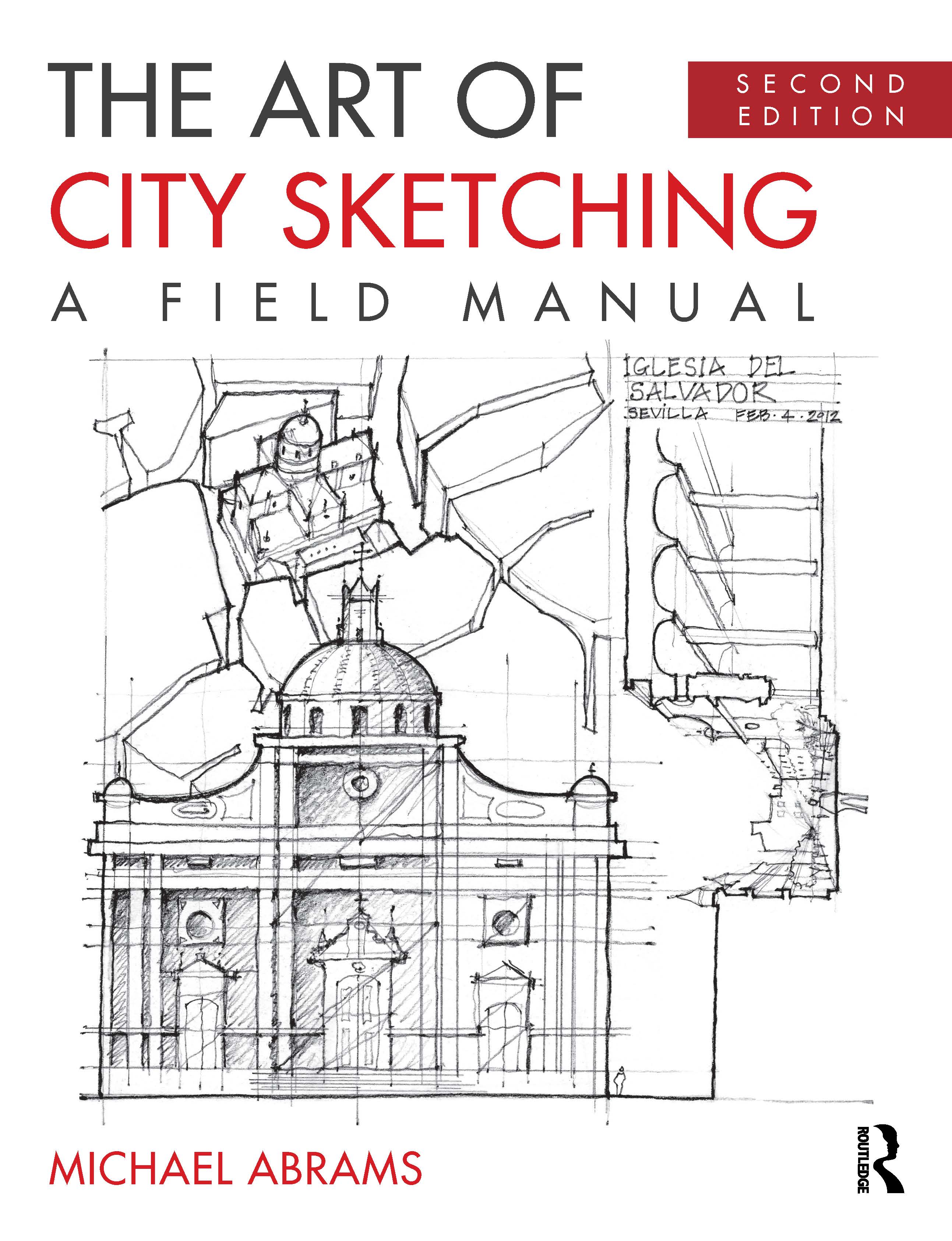 The Art of Sketching, Michael Abram's book cover