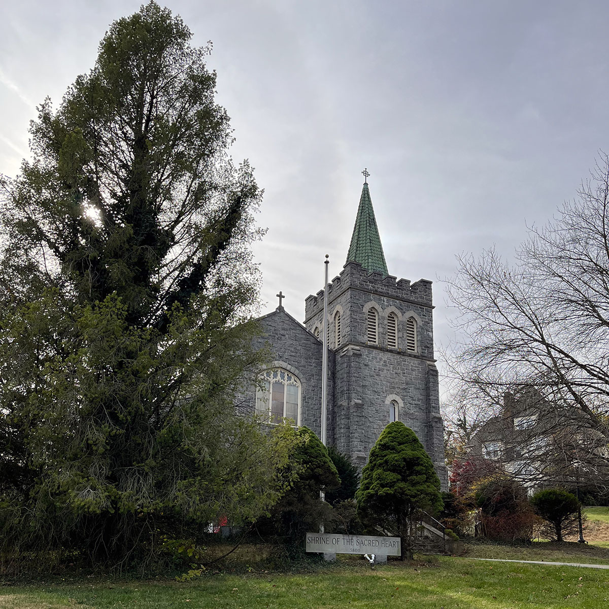 The Shrine of the Sacred Heart Church