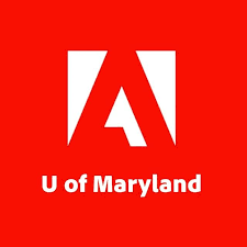 U of Maryland Adobe logo