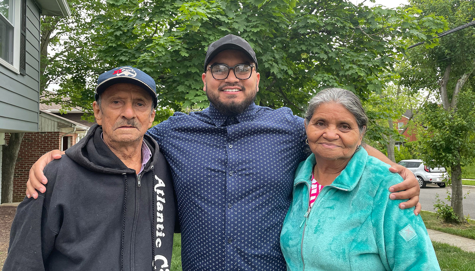 Christian Romero and Grandparents