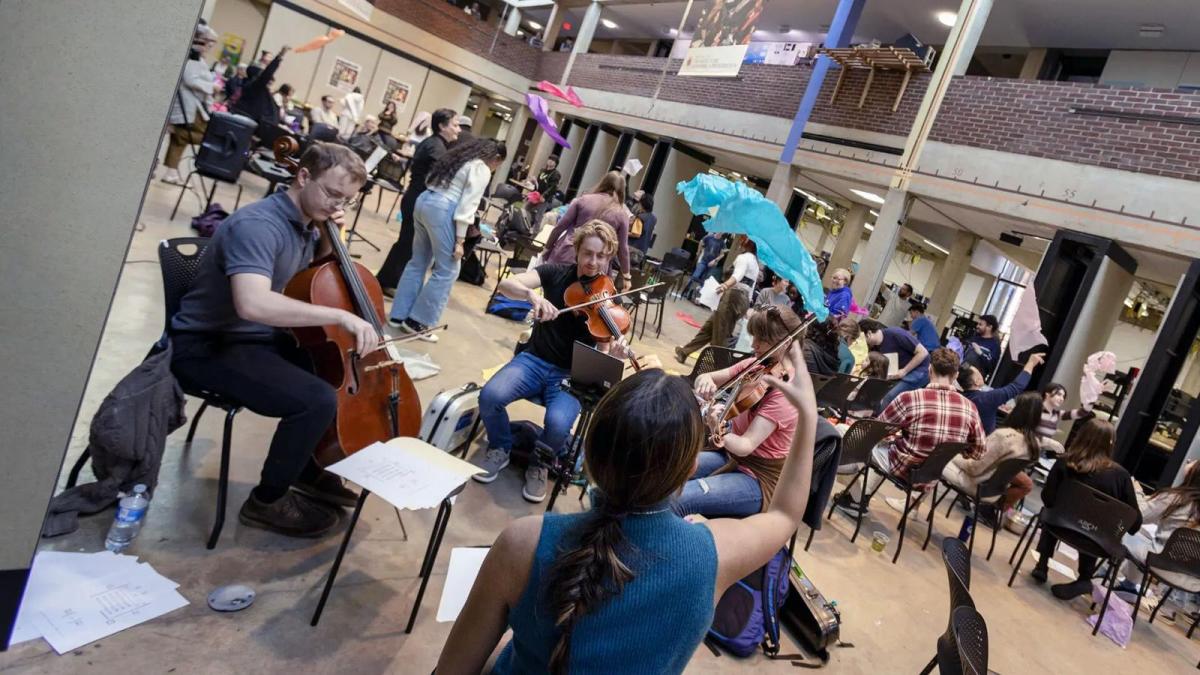 People playing instruments 