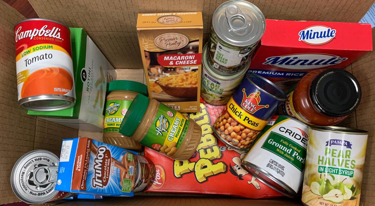 Food in a box