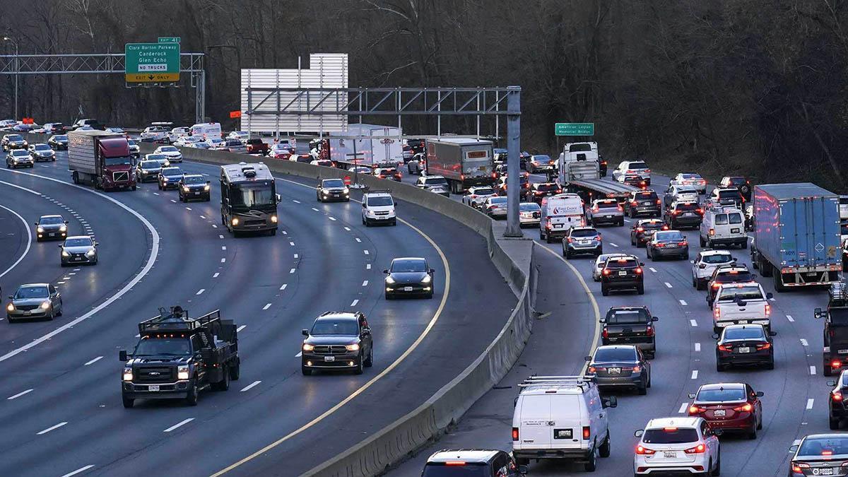 Traffic on the beltway