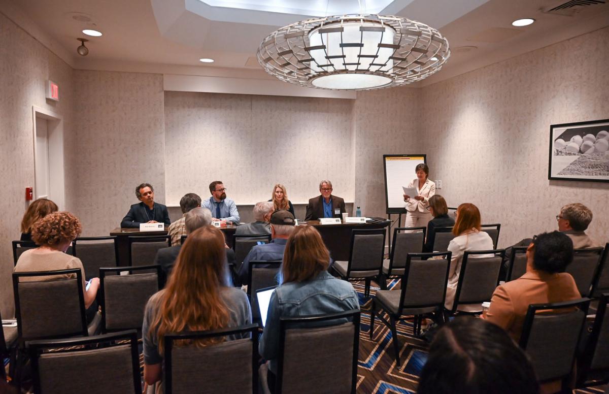 People attending an NCSG summit