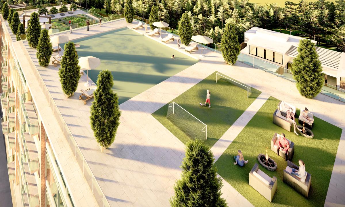 Green rooftop