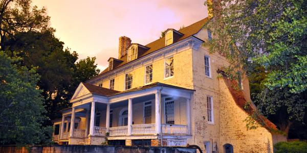 Bostwick House sunset