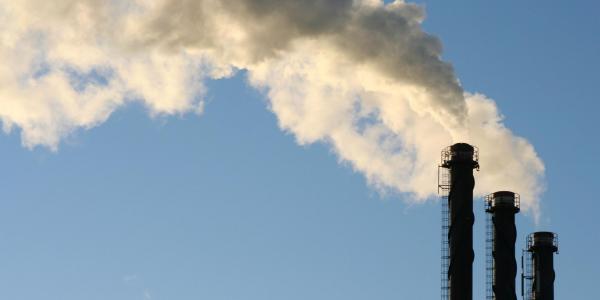 Three smoke stacks