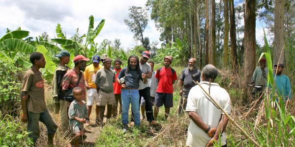 Community consultation in Mt Hagen, Papua New Guinea