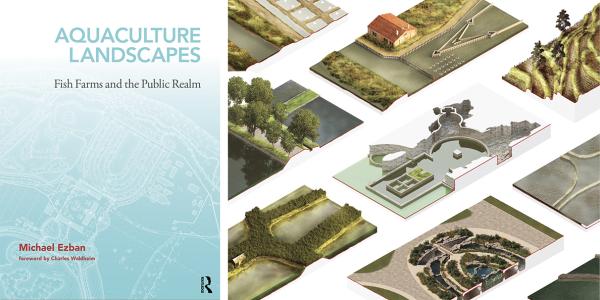 Aquaculture Landscapes book cover and rendering