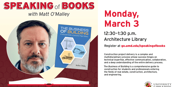 Speaking of Books with Matt O'Maley, his headshot and book cover