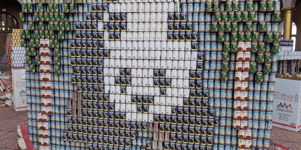 CANstruction 2018 Theme: CAN't Stop the Beet!