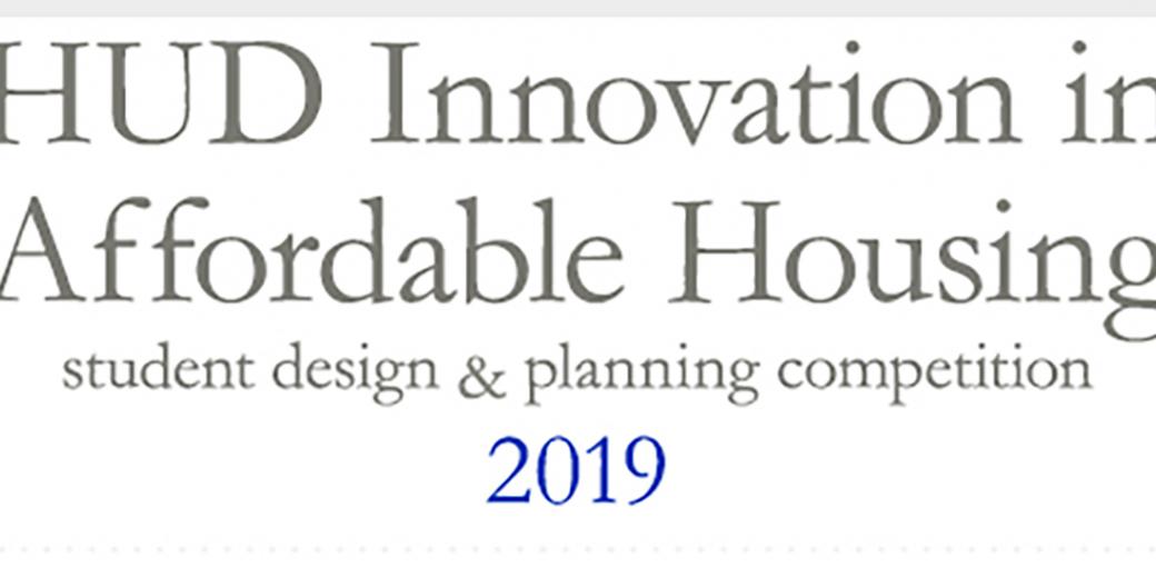 UMD Team Makes Final Four in HUD's 2019 IAH Competition... Again!