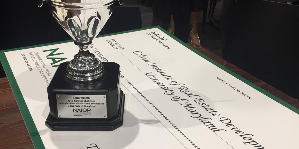 UMD Team Wins NAIOP Regional Real Estate Competition