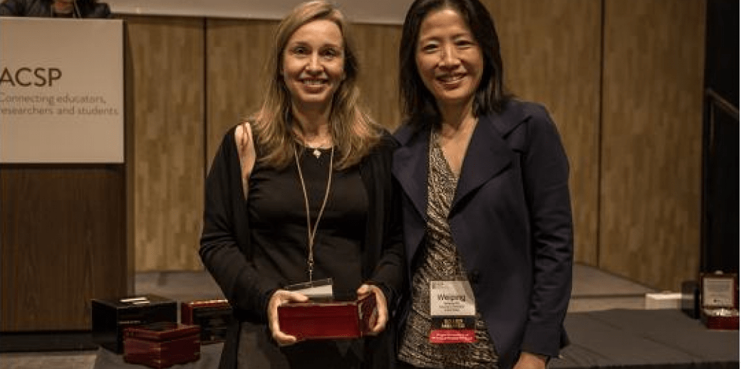 Sonia Hirt Receives John Friedmann Book Award