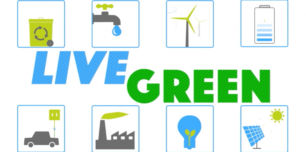 Live Green logo