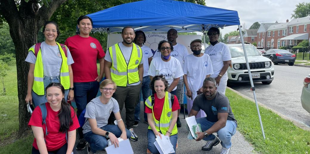 The Healthy Places grants will build on interdisciplinary research partnerships already underway, including an ongoing water quality study in Baltimore between MAPP's SIRJ Lab and SPH's Maryland Institute for Applied Environmental Health (both pictured above). Photo credit: Priscila Alves.