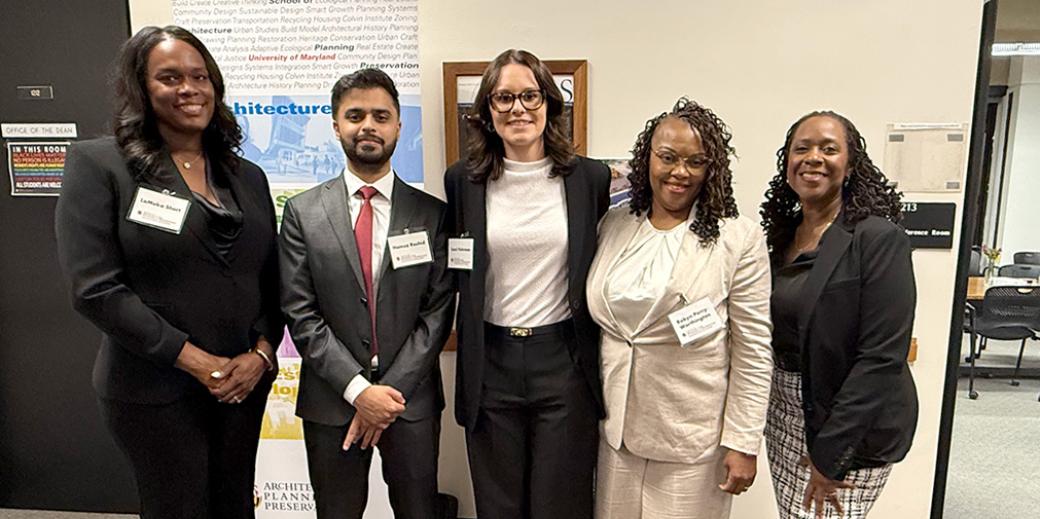 Group shot of the Spring 2025 Colvin Capstone Competitors.
