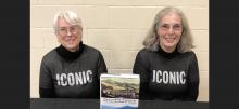 Mary Corbin Sies and Isabelle Gournay at their book talk on: Iconic Planned Communities and the Challenge of Change.
