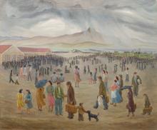 Painting from the Japanese American National Museum 
