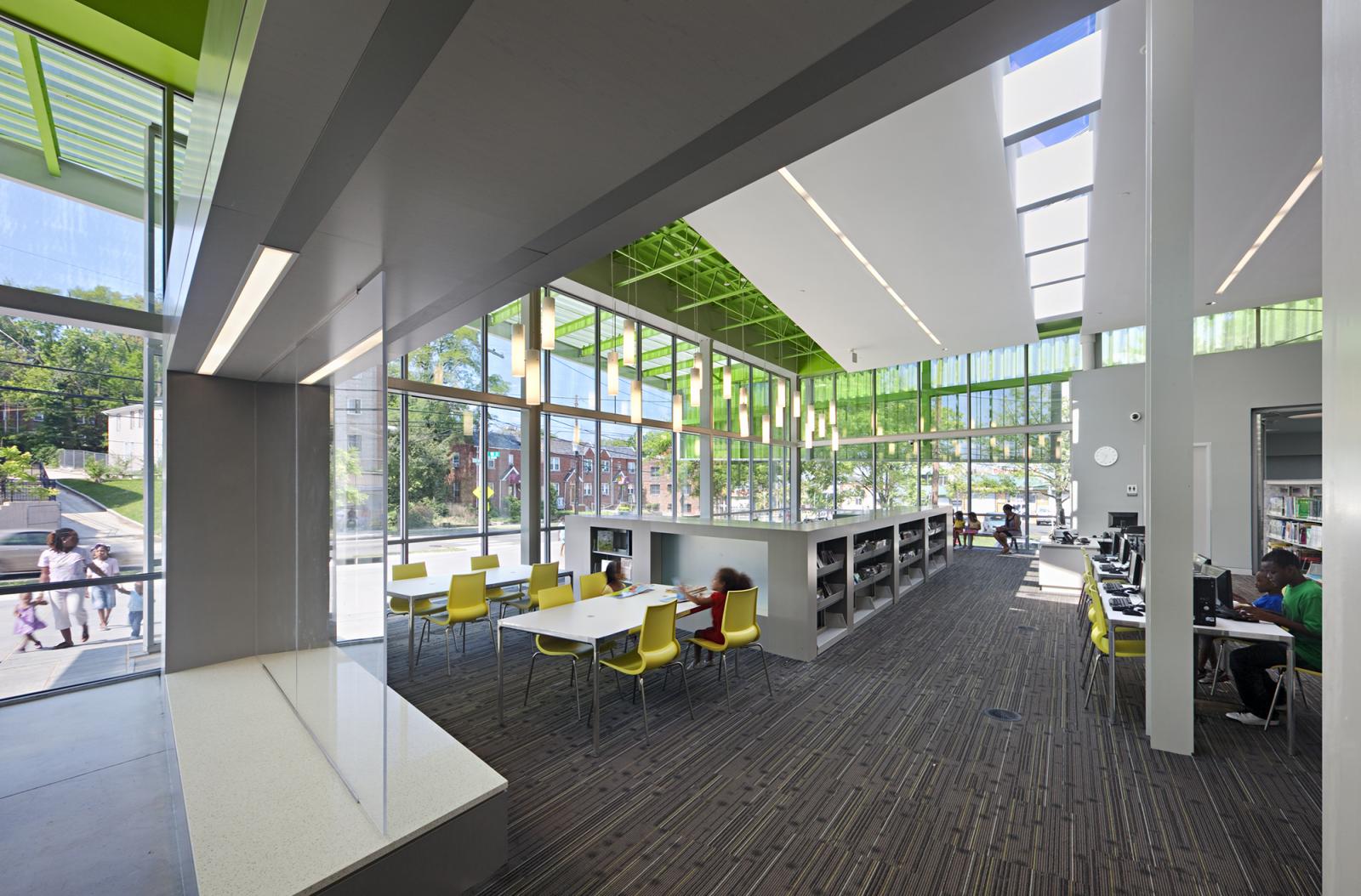 Anacostia Library, children's space.