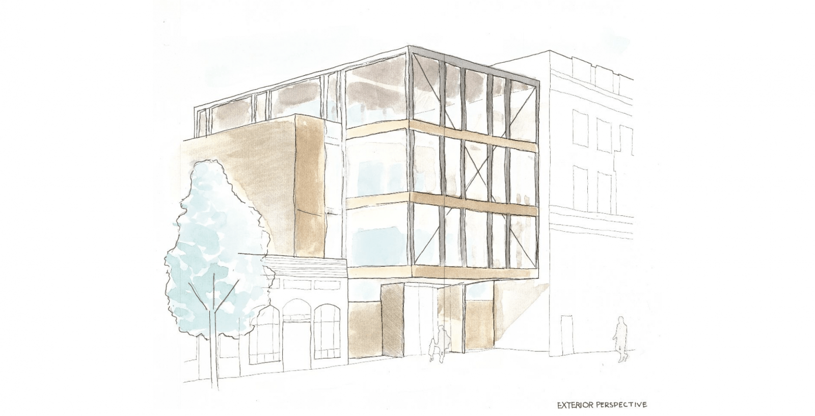 Baltimore AIA 2020 Awards rendering of building