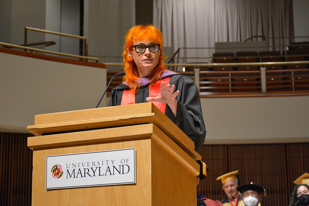 Spring 2022 Commencement speaker Julia Nagele