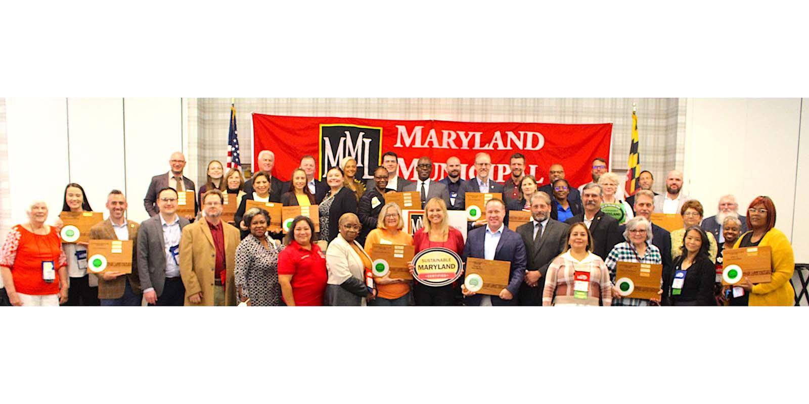 Group shot at the Sustainable Maryland conference
