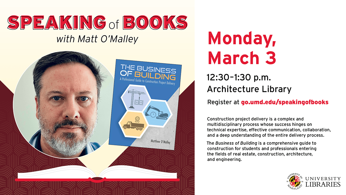 Speaking of Books with Matt O'Maley, his headshot and book cover