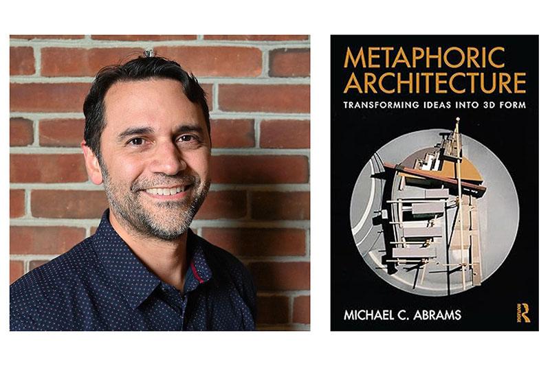 Michael Abrams and his book cover