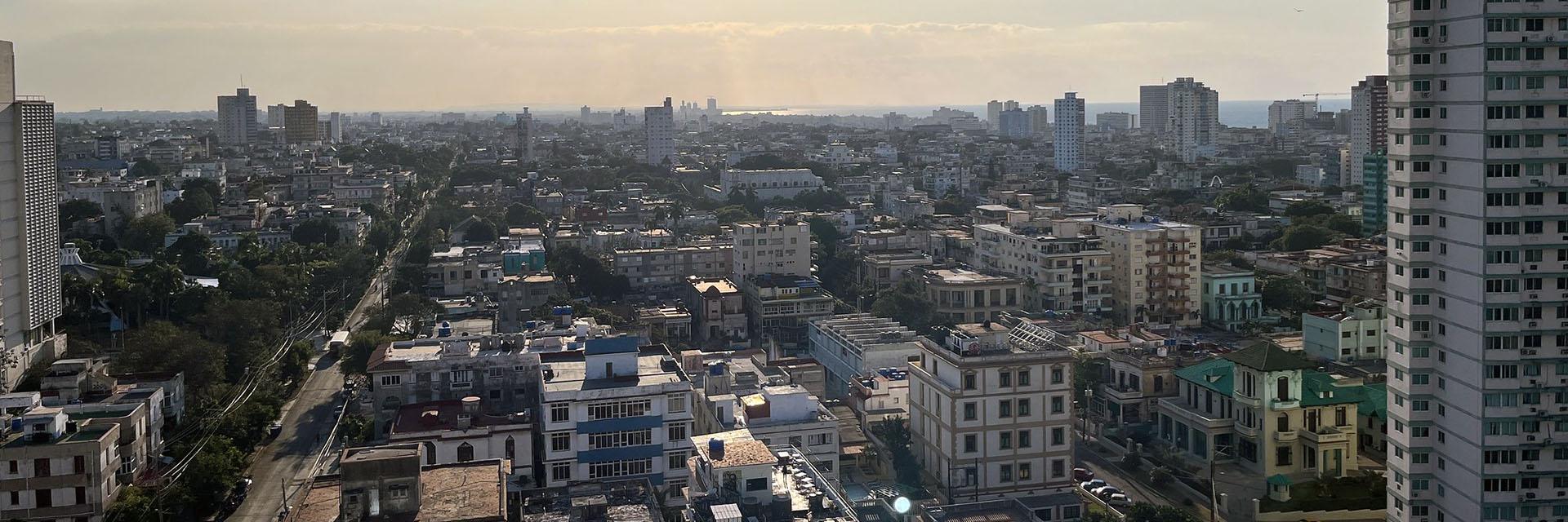 Aerial view of Havanah Cuba