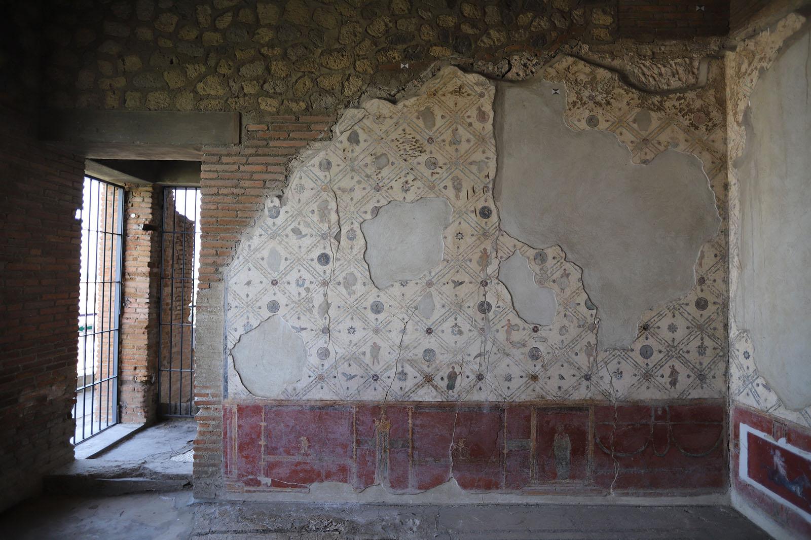 Fresco at a Villa in Ancient Stabiae