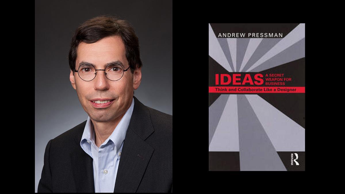 Andrew pressman and his book cover