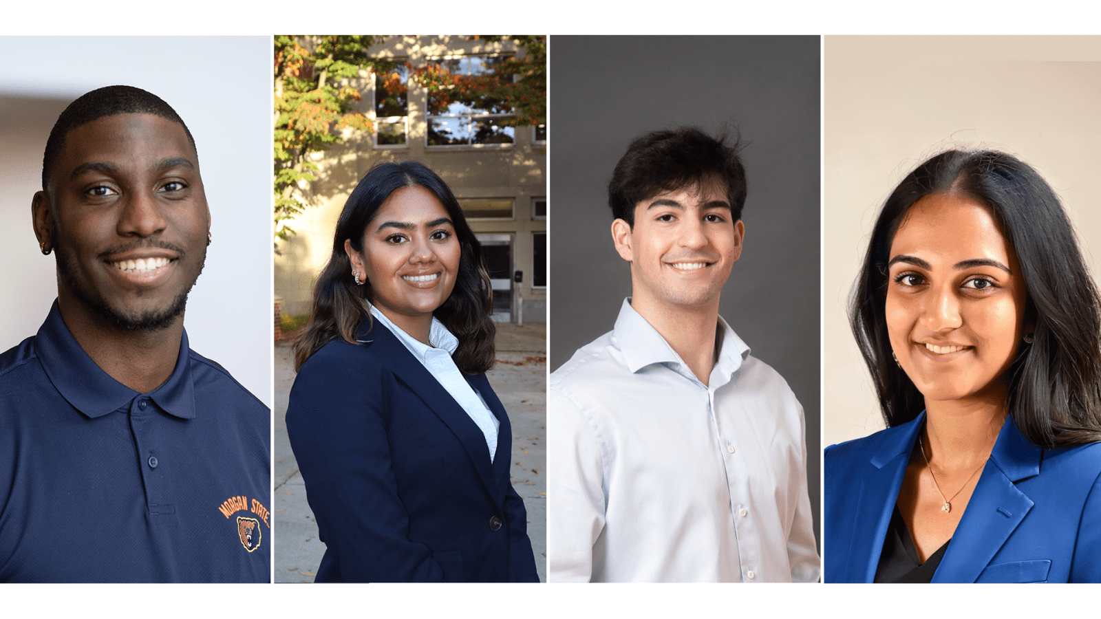 Ferguson Fellows (Left to right) Kerem Bulut, Anjali Sharma, Cameron Williams and Manasa Alur.