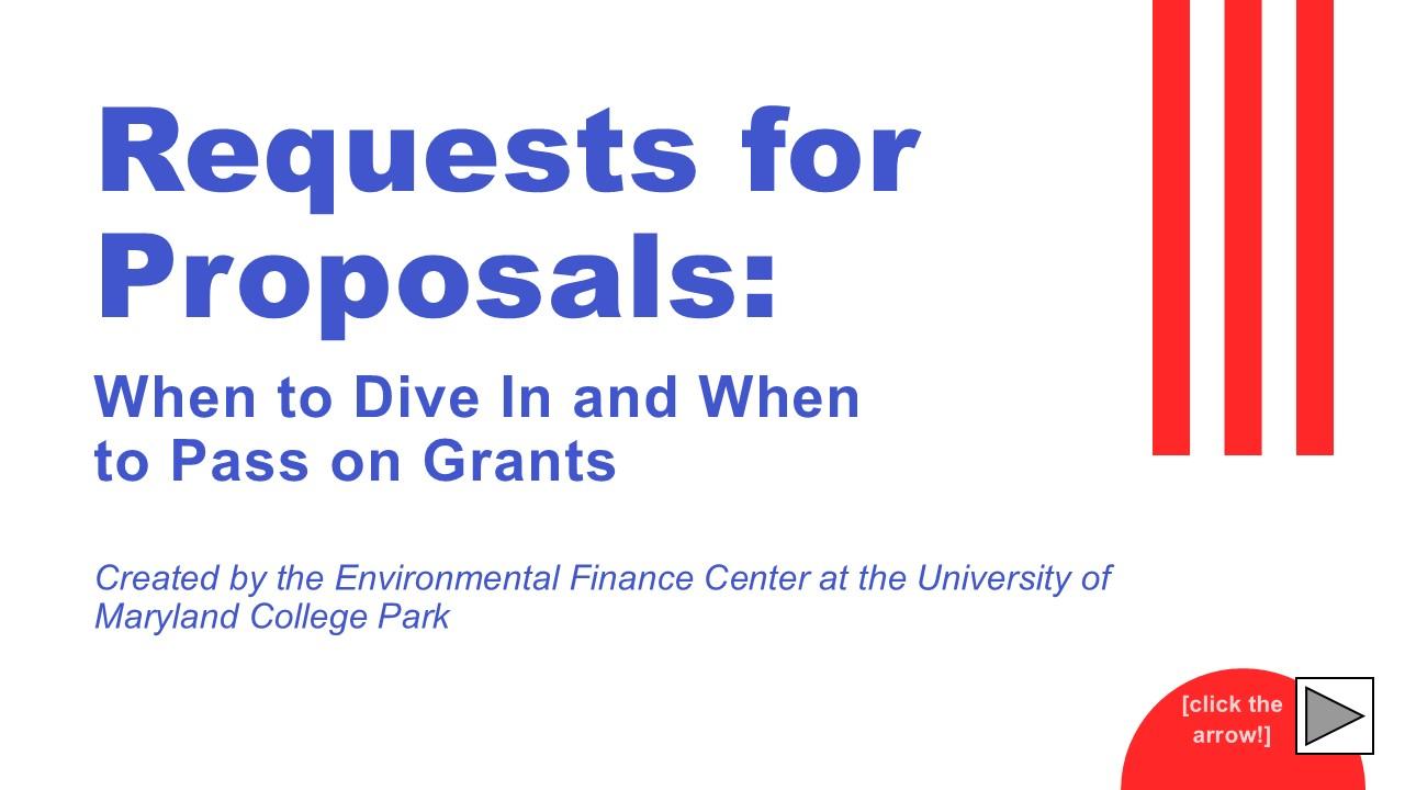 RFPs: When to Dive In and When to Pass on Grants