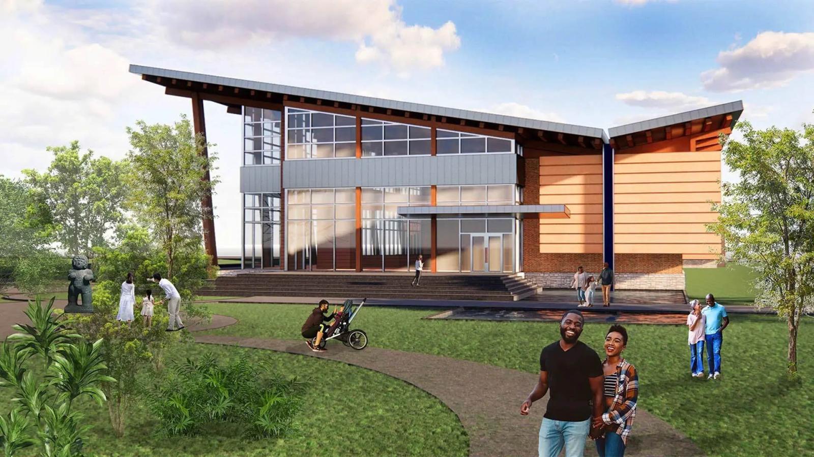 Rendering for the William Edmondson Homesite