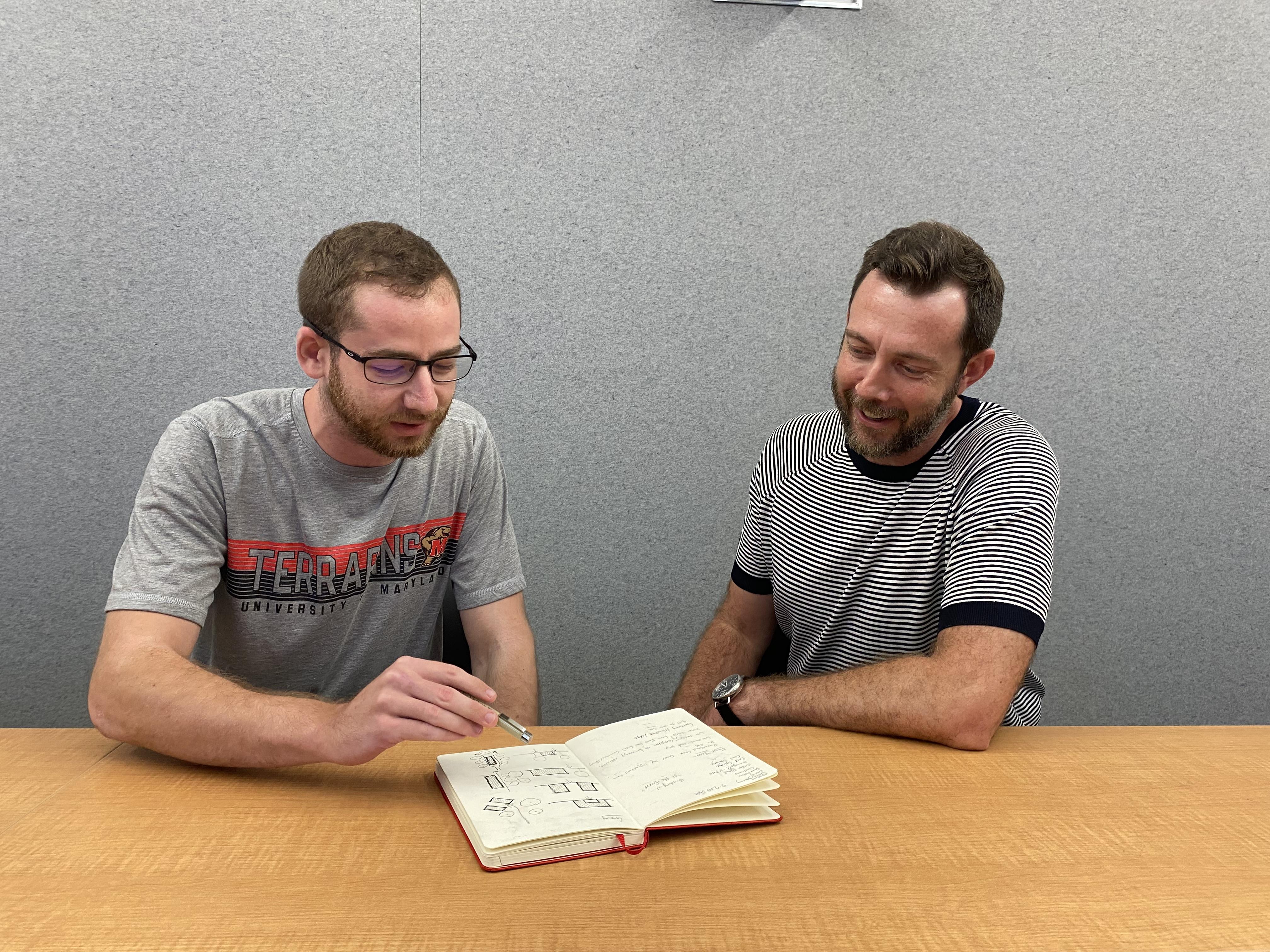 MASS design's Alan Ricks and student