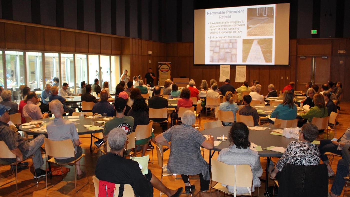 MoCo Stormwater Summit Crowd