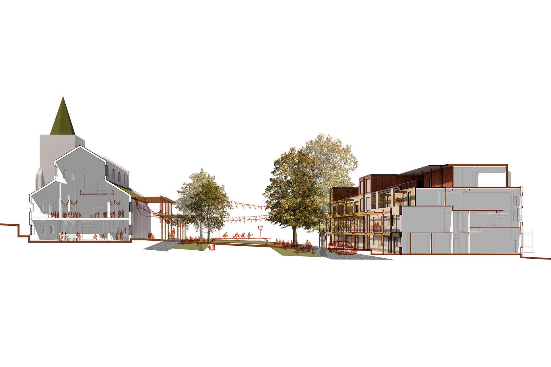 The Church in the Diaspora project rendering