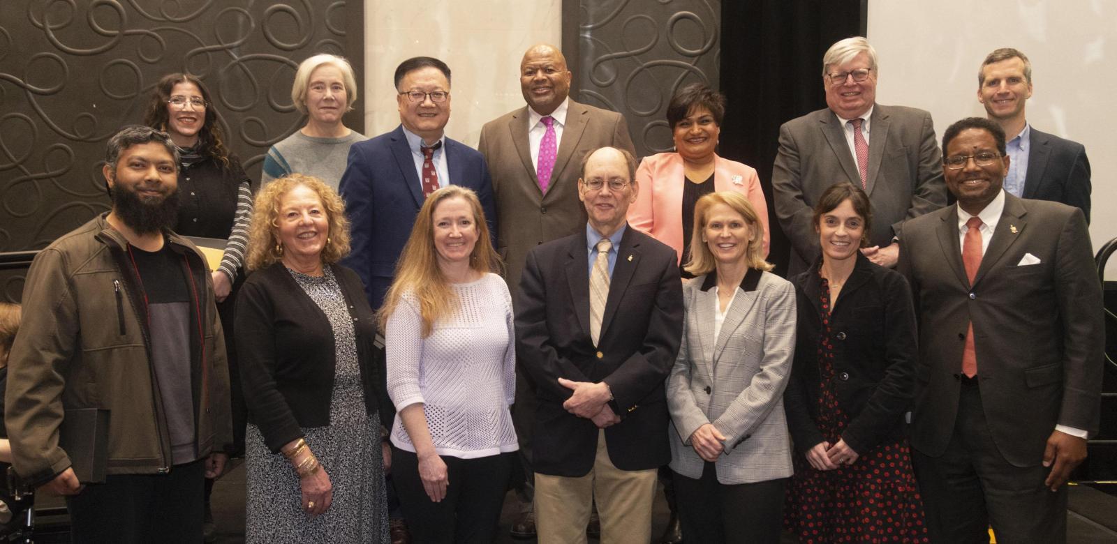 Group shot of 2023 Maryland Research Excellence awardees