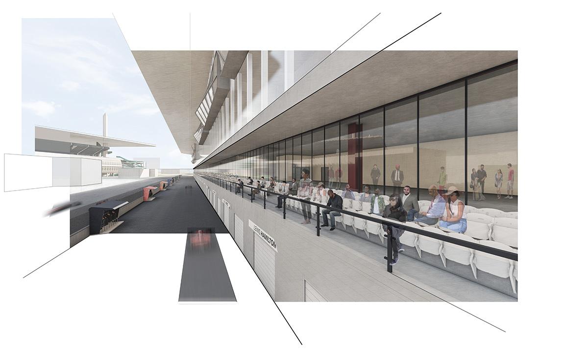 Formula One rendering