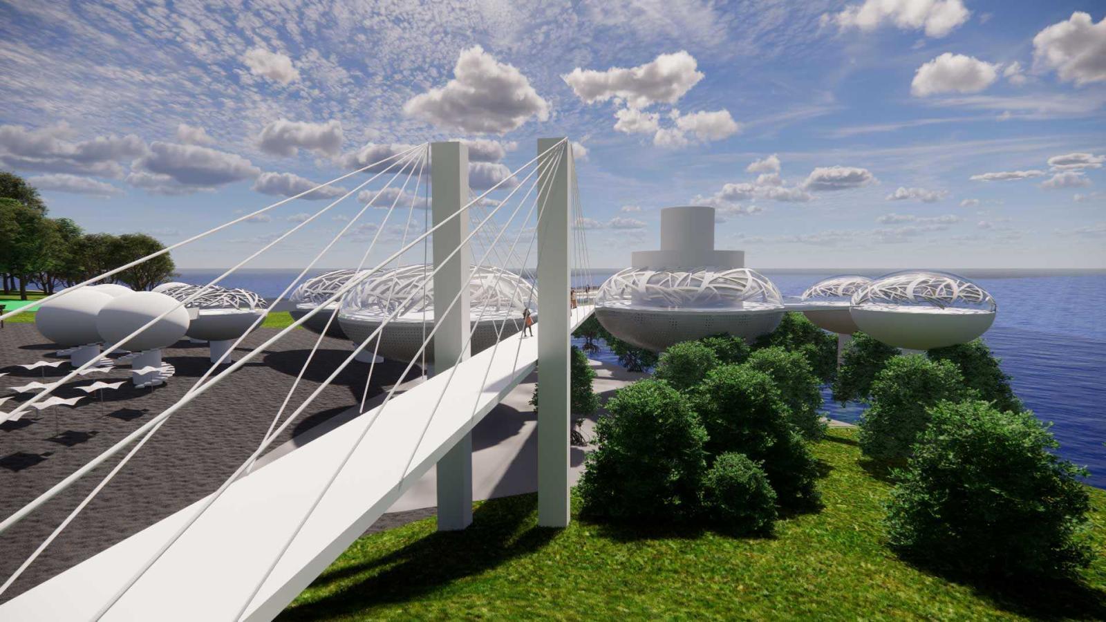 Design concept for a bridge