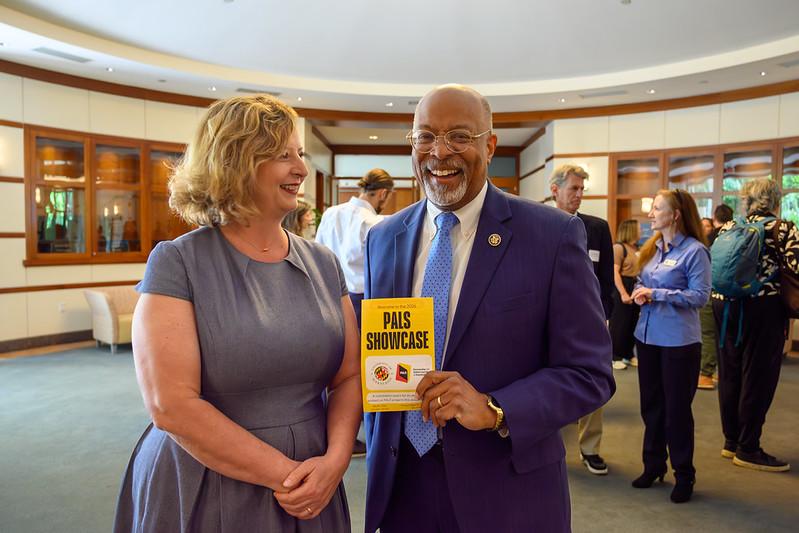 Dawn Jourdan with Maryland Congressman Glen Ivey