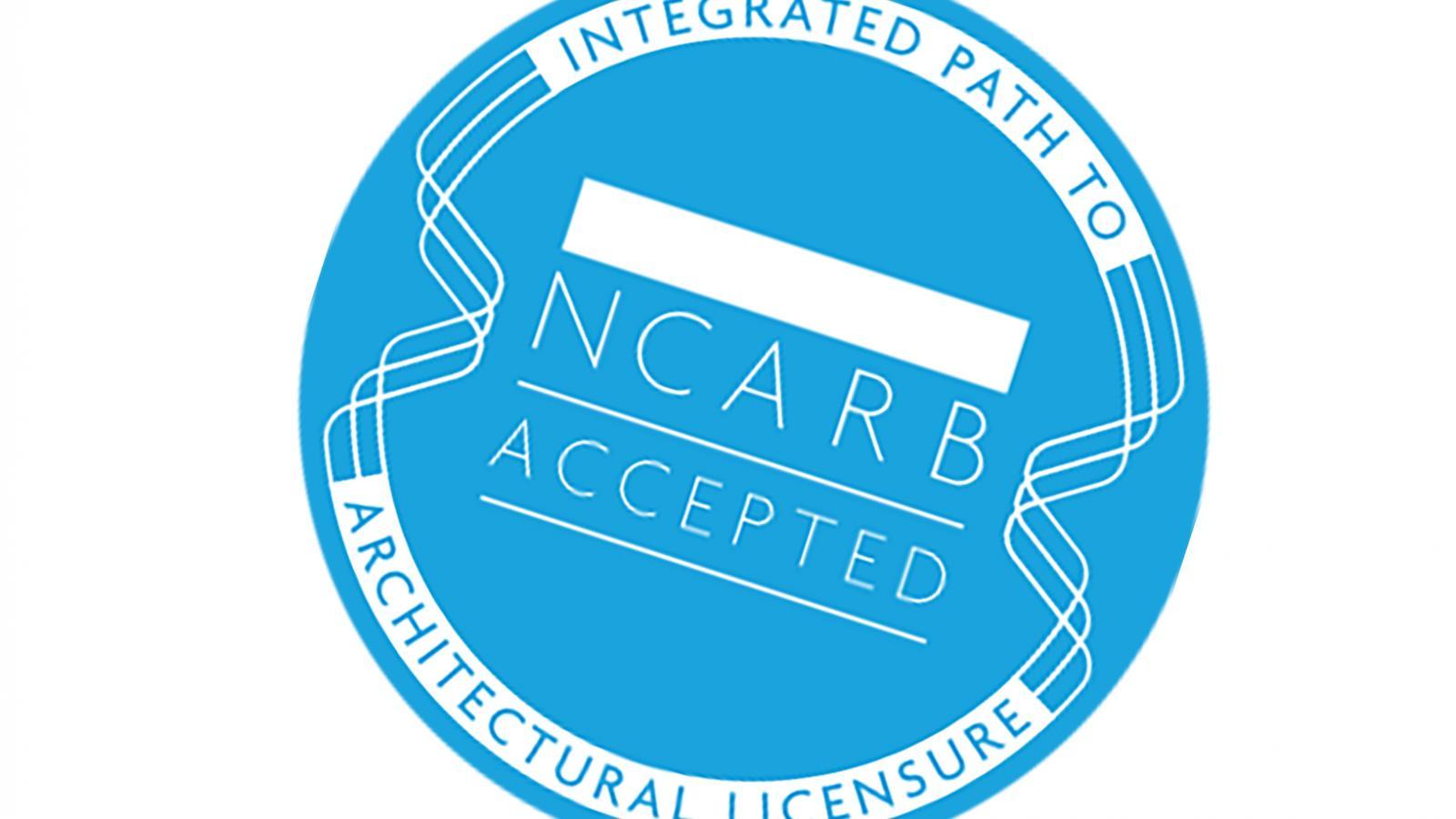 NCARB's Logo (In blue) 