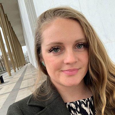 Portrait of Kiley Wilfong Cullens, RA, LEED AP BD+C