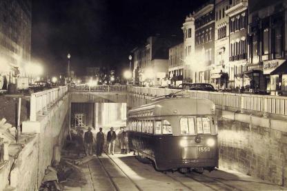 Dupont Underground train image from 1974